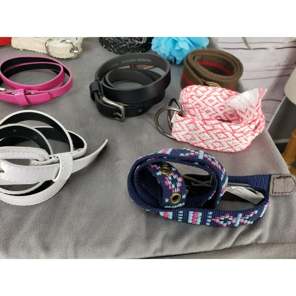 Lot Of 20 Kid‎ Sizes Small And Medium Various Brands Belts